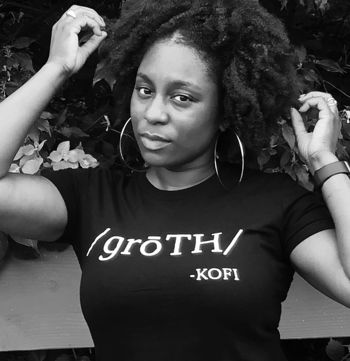 /grōth/ tee – Kofi Hair Care