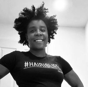 #hairislife tee